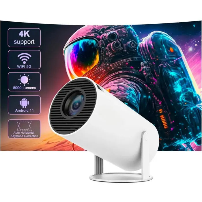 Proyector Hy300™ - Cine Portátil Compacto, Inteligente y Potente