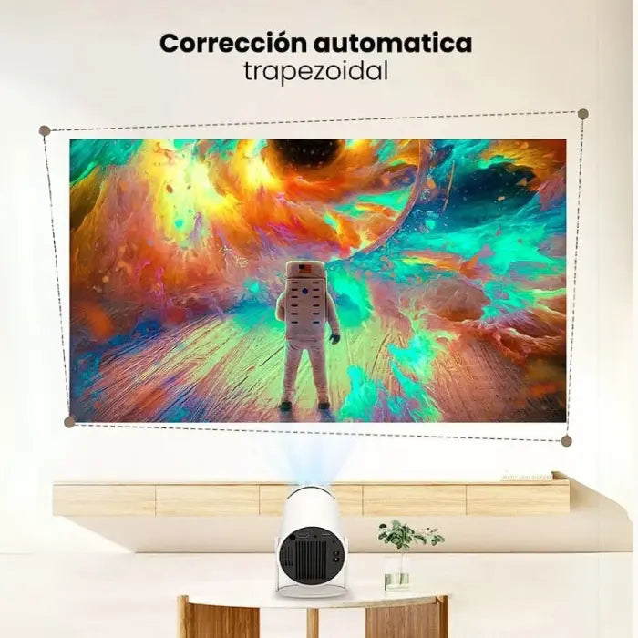 Proyector Hy300™ - Cine Portátil Compacto, Inteligente y Potente