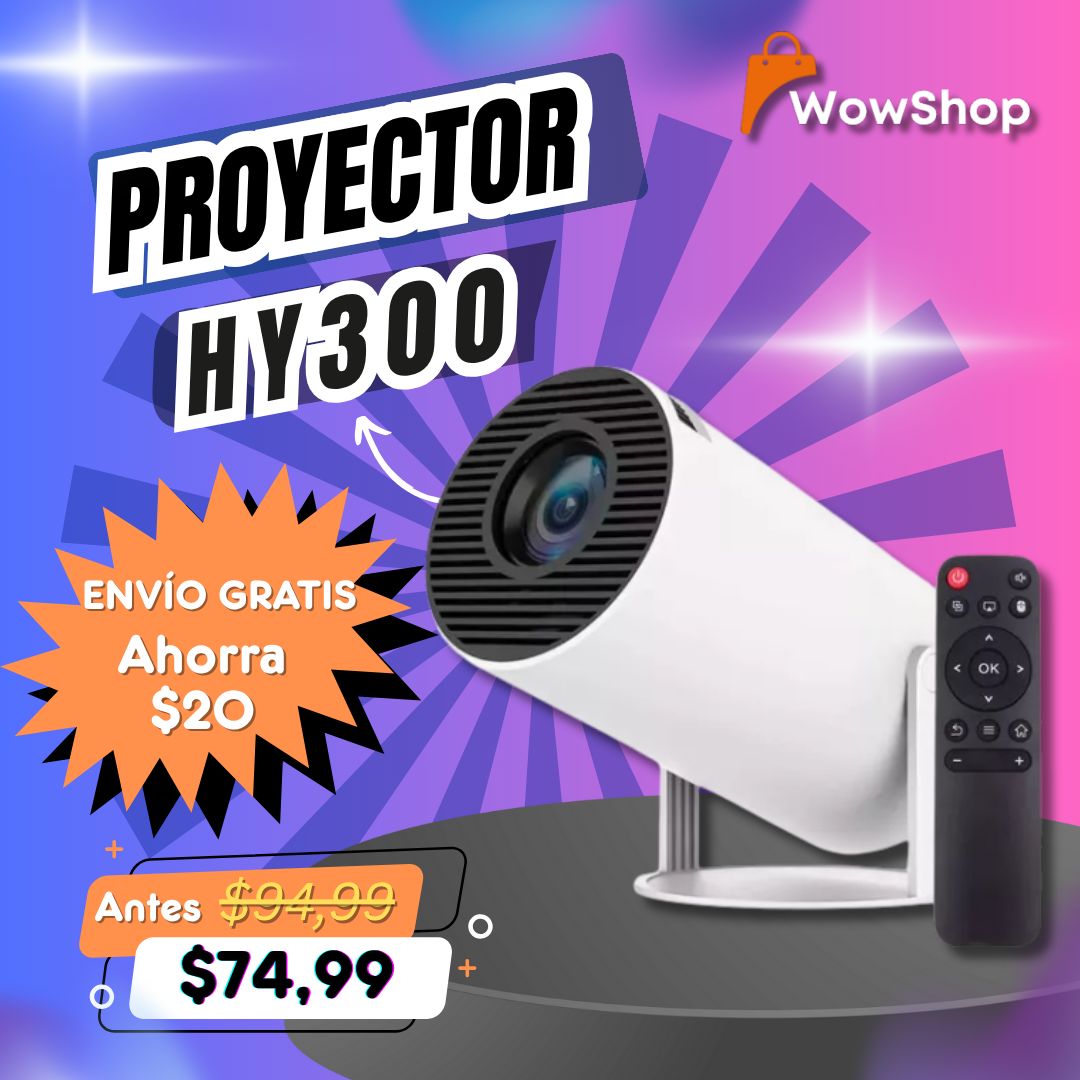 PROYECTOR HY300 CON HDMI